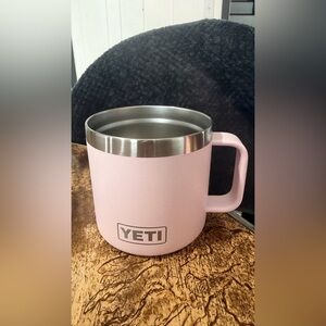 Yeti Rambler 14oz Cherry Blossom Stainless Steel Travel Mug Cup Only No Lid